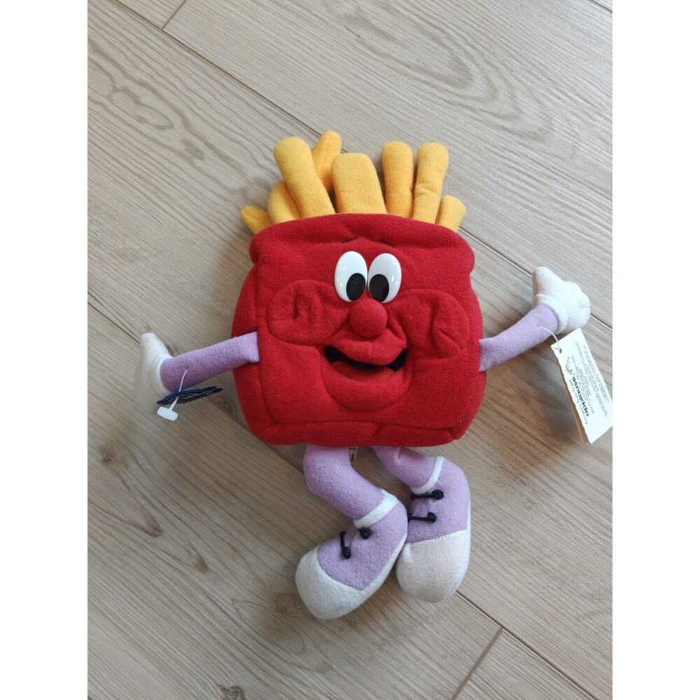 1989 Steven Key Applause Fast Food Puppet French Fries Hand Puppet Plush Stuffed